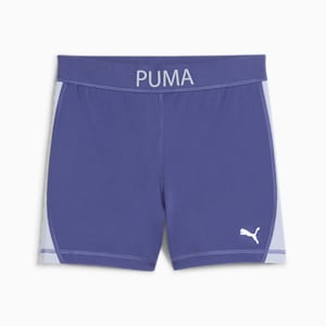 PUMA STRONG High-Waisted 4" Women's Short Tights, Blue Crystal, extralarge